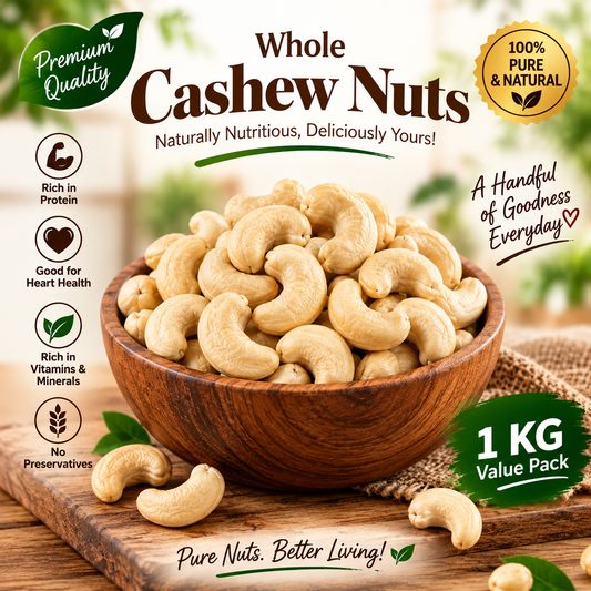 Premium 5-in-1 Dry Fruits Combo Pack – Almonds, Cashews, Pistachios, Black Raisins & Fig-Walnut Mix | 5KG Family Pack