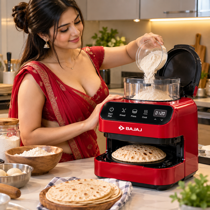 BAJAJ Smart Automatic Roti Maker – Fresh & Soft Rotis in