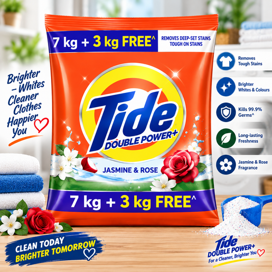 🔥 Ultimate Family Daily Essentials Mega Combo – Tide 10KG + Head & Shoulders 2L + Colgate 2-Pack + NIVEA Creme Soft Soap 4-Pack